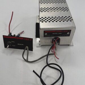 Vintage Code 3 Remote Siren Model 3000 Complete with Switch WORKS